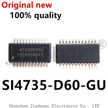 (1piece) 100% Novih SI4735-D60-GU Paket SSOP24 Silkscreen 4735D60GU RF Chipset