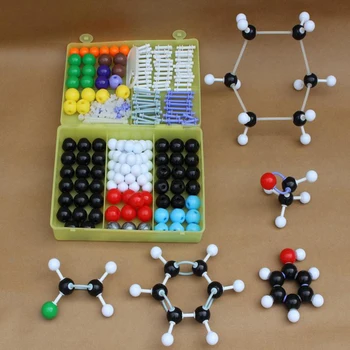 267pcs/veliko Molekulsko določenega Modela ZX-1004 Kit-Splošne In Organske Kemije Za Šolo Lab Poučevanje Raziskave