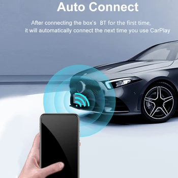 4.0/3.0 Brezžični Adapter CarPlay Player Android Avto, Igrati + Polje Auto Dongle