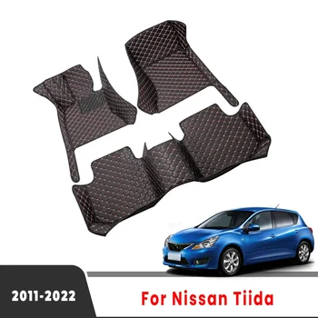 Avto Predpražnike Za Nissan Tiida 2024 2023 2022 2021 2020 2019 2018 2017 2016 2015 2014 2013 2012 Auto Preproge Nepremočljiva Zajema