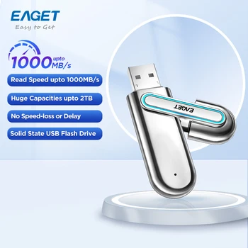 EAGET 1000MB/s ssd Pogon Pero USB3.2 Gen 2 3S Tehnologijo USB Pendrive 1T 2T SSD Flash Disk, Palica za PC, Pametni telefon, RAČUNALNIK 0