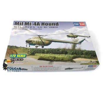 Hobi Šef 87226 1/72 ruske Sile Mi-4A Hound Helikopter, Letalo Modela Letala Nesestavljeni Unpainted Igrača TH06268-SMT9