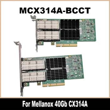 MCX314A-BCCT CX314A Za Mellanox ConnectX-3 Pro 40Gb Ethernet PCIe 40Gb Ethernet 40GbE Mrežne Kartice QSFP+ 100% Testirani