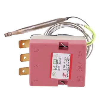Mikro Termostat 16A 250V 50 do 300 Stopinj Temperaturni Regulator BREZ NC Opremljanja za Električna Pečica Trajne 0