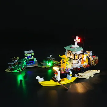 NA ZALOGI LED Luči Komplet za 70419 Potopljenih Kozice Čoln Rastline gradniki Set (Model Ne Inculded) Igrače za Otroke Darilo