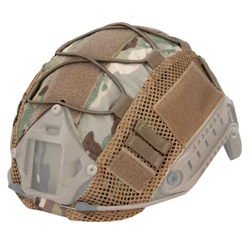 Taktično Čelada Pokrov za Hitro MH PJ BJ OPS-Core Čelada Airsoft Paintball Vojske Vojaška Čelada Kritje Multicam z Elastično Vrvjo