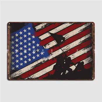 Zastavo Iwo Jima Kovinske Plošče, Plakat Steno Jame, Garaža Klub Dekoracijo Sten Dekor Tin Prijavite Plakat