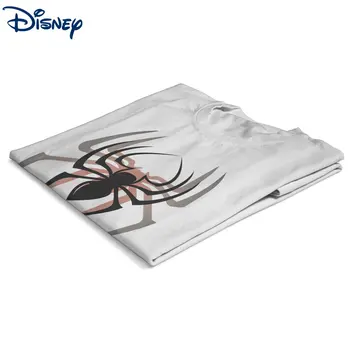 Smešno Disney Pajek Punk Spiderverse Spiderman T-Shirt za Moške Okrogle Ovratnik Bombažne Majice Kratek Rokav Tees Velika Velikost Oblačila 1