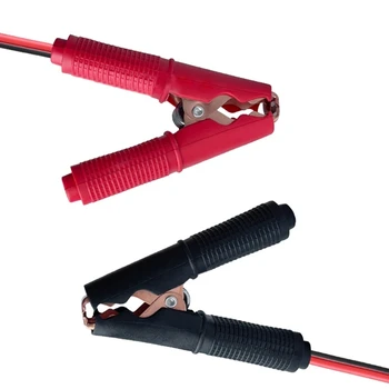Lahek Avto Kabel za Baterije Baterijo Kabel Rdeče in Črno Inverter Kabel 60cm 1m 2m 100A 2.5mm2 za Hitro Montažo 2