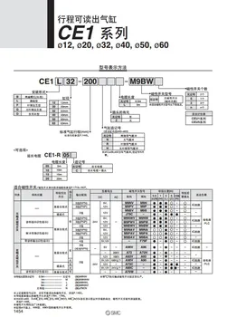 CE1F20-75L Japonski SMC Prvotno Pristno Berljivi Gib Valja False Eno Kazen Desetih 3