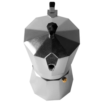 Italijanski Aluminija Moka Pot Octagon Moka Pot Kavo Pot, 1 Skodelica Evropske Kave Opreme (50 ml) 3
