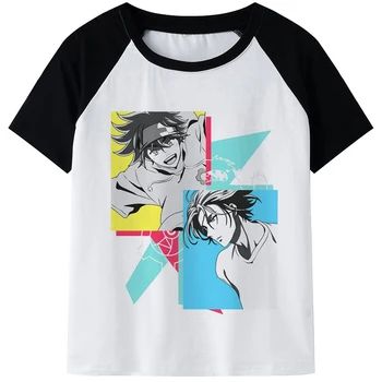 Japonski Anime SK8 Infinity Majica s kratkimi rokavi Moški Harajuku Kawaii Risanka Skateboard Fantje Grafični Tshirt Unisex Vrhovi T-shirt Moški 3