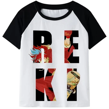 Japonski Anime SK8 Infinity Majica s kratkimi rokavi Moški Harajuku Kawaii Risanka Skateboard Fantje Grafični Tshirt Unisex Vrhovi T-shirt Moški 4